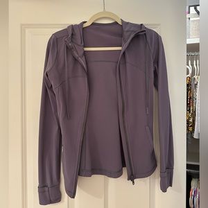 Lululemon purple hooded define jacket -size 2